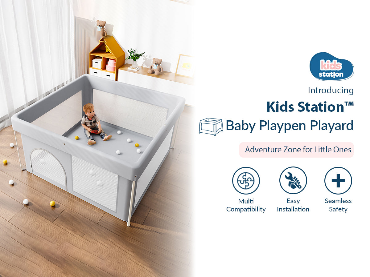 Happy Space Baby Foldable Playpen