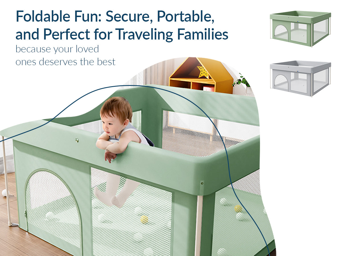Happy Space Baby Foldable Playpen