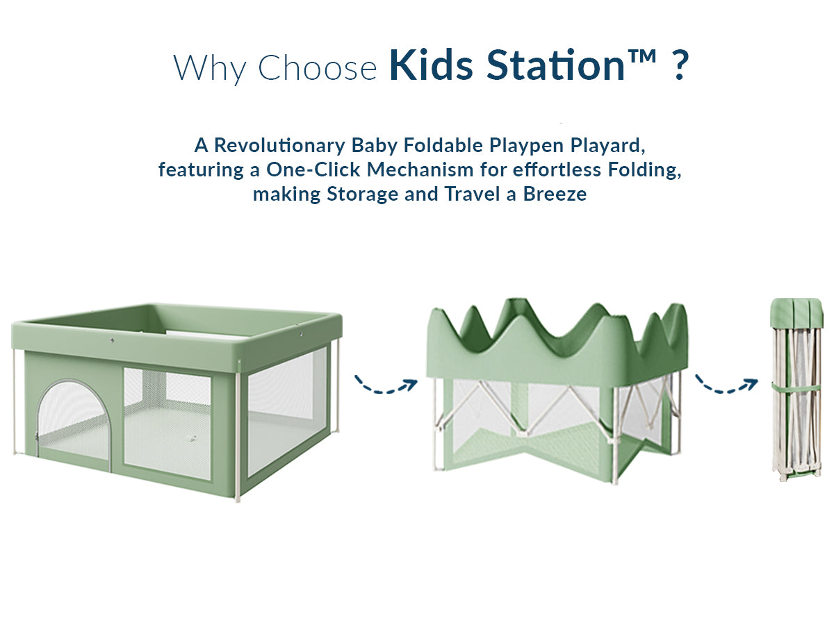 Happy Space Baby Foldable Playpen
