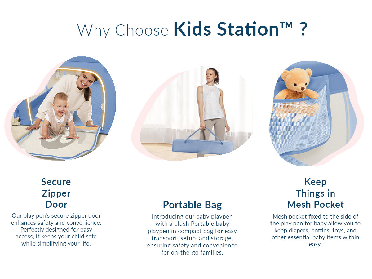 Playpen for Indoor & Outdoor Use for Babies