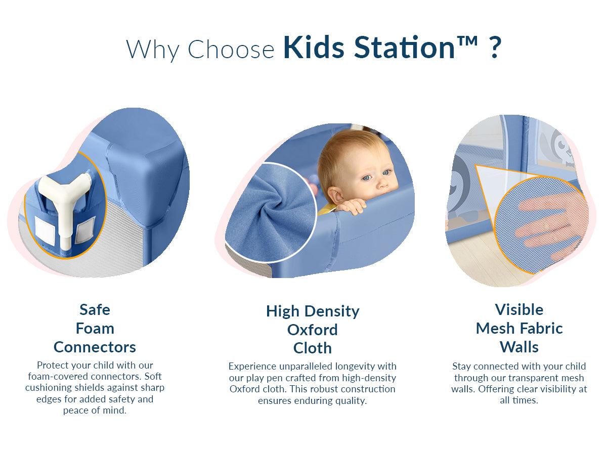 Playpen for Indoor & Outdoor Use for Babies