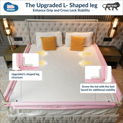 1-Side Foldable New Model Baby Bed Rail Guard