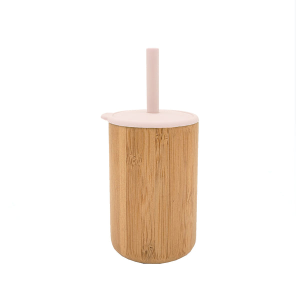 Kids Station™ Pink Baby Bamboo Drinking Sipper