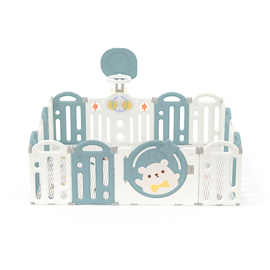 Bear Indoor and Outdoor Activity Play Yard
