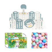 Bear Indoor and Outdoor Activity Play Yard