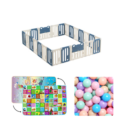 Little Bear Playard with Balls & Play Mat