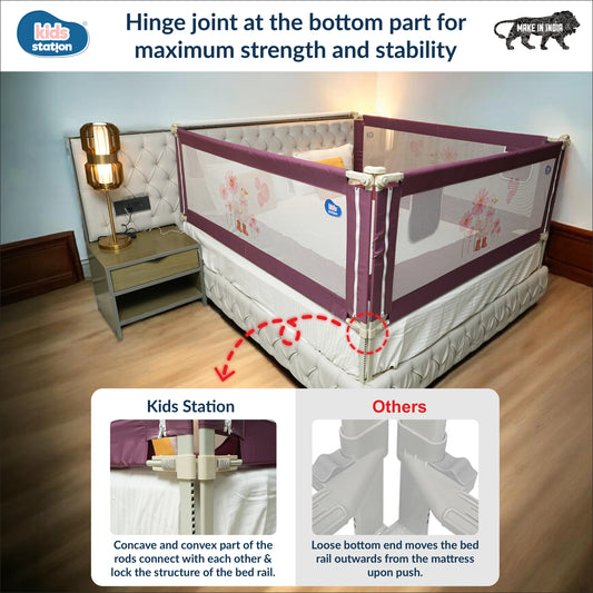 3-Side PREMIUM Bed Rail for New Model