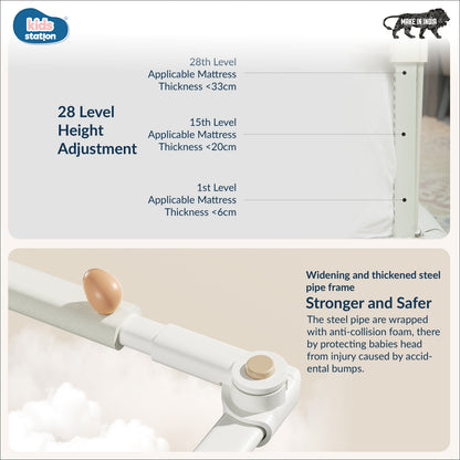 3-Side PREMIUM Bed Rail for New Model