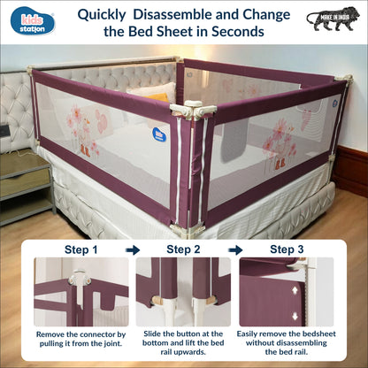 3-Side PREMIUM Bed Rail for New Model