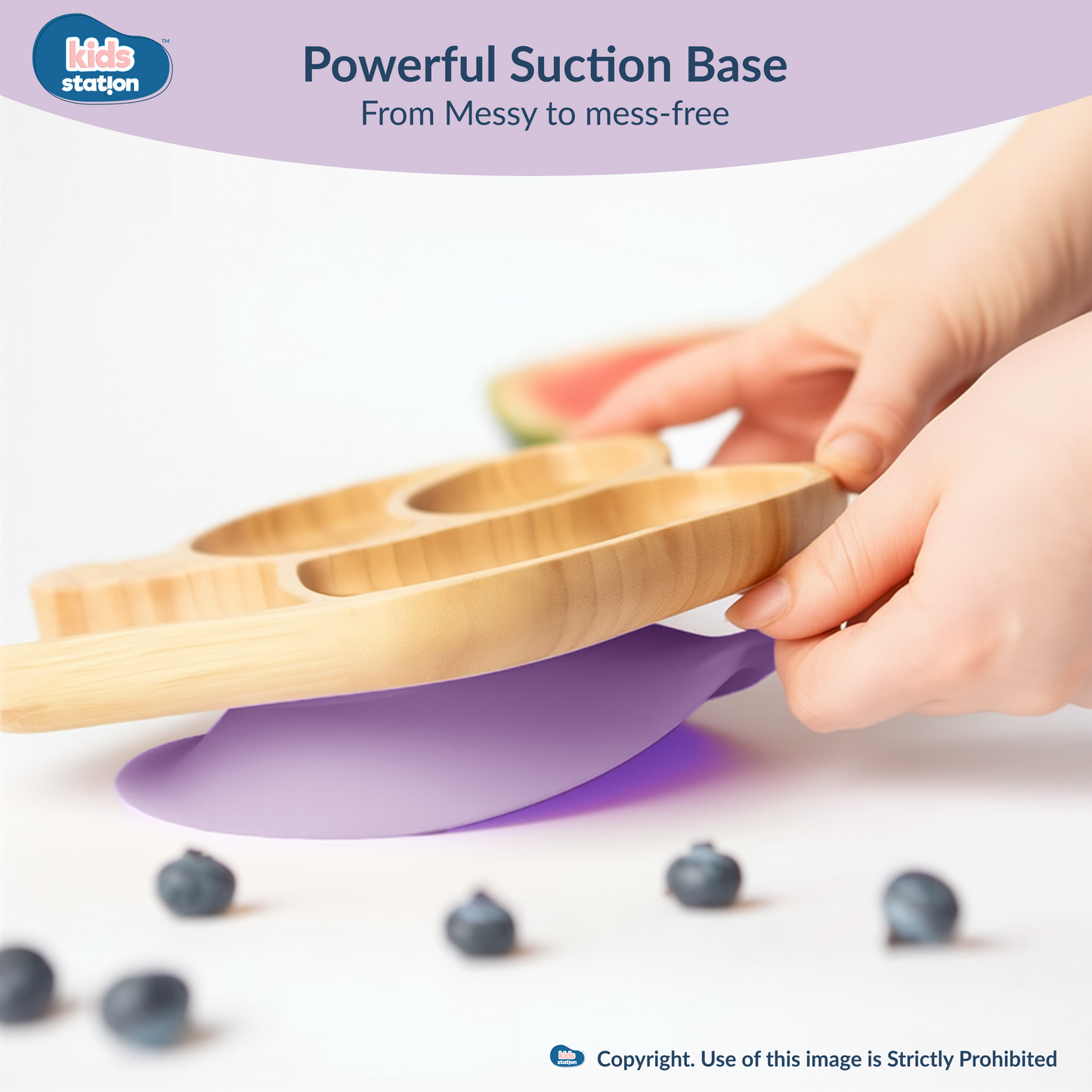 Elephant Eco Friendly Baby Bamboo Feeding Set