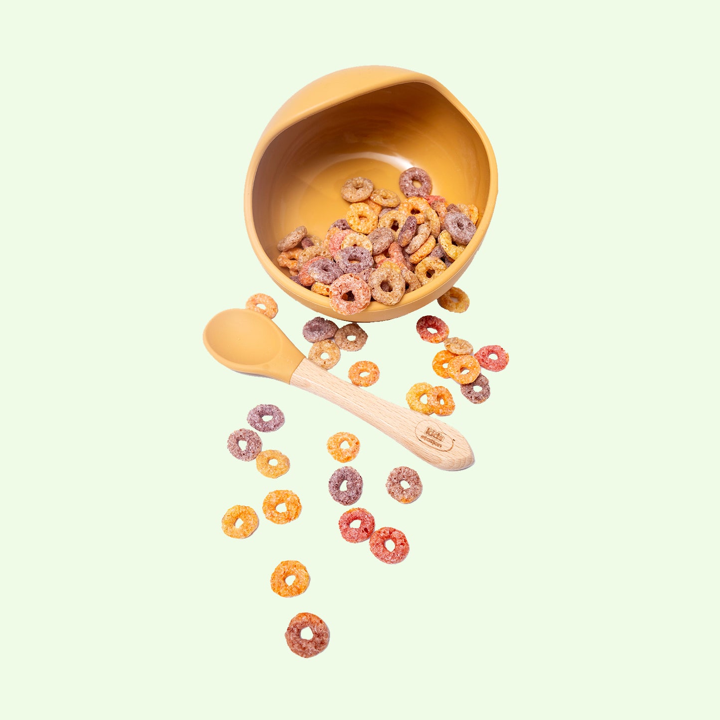 Natural Cute Colourful Mealtime Set for Babies