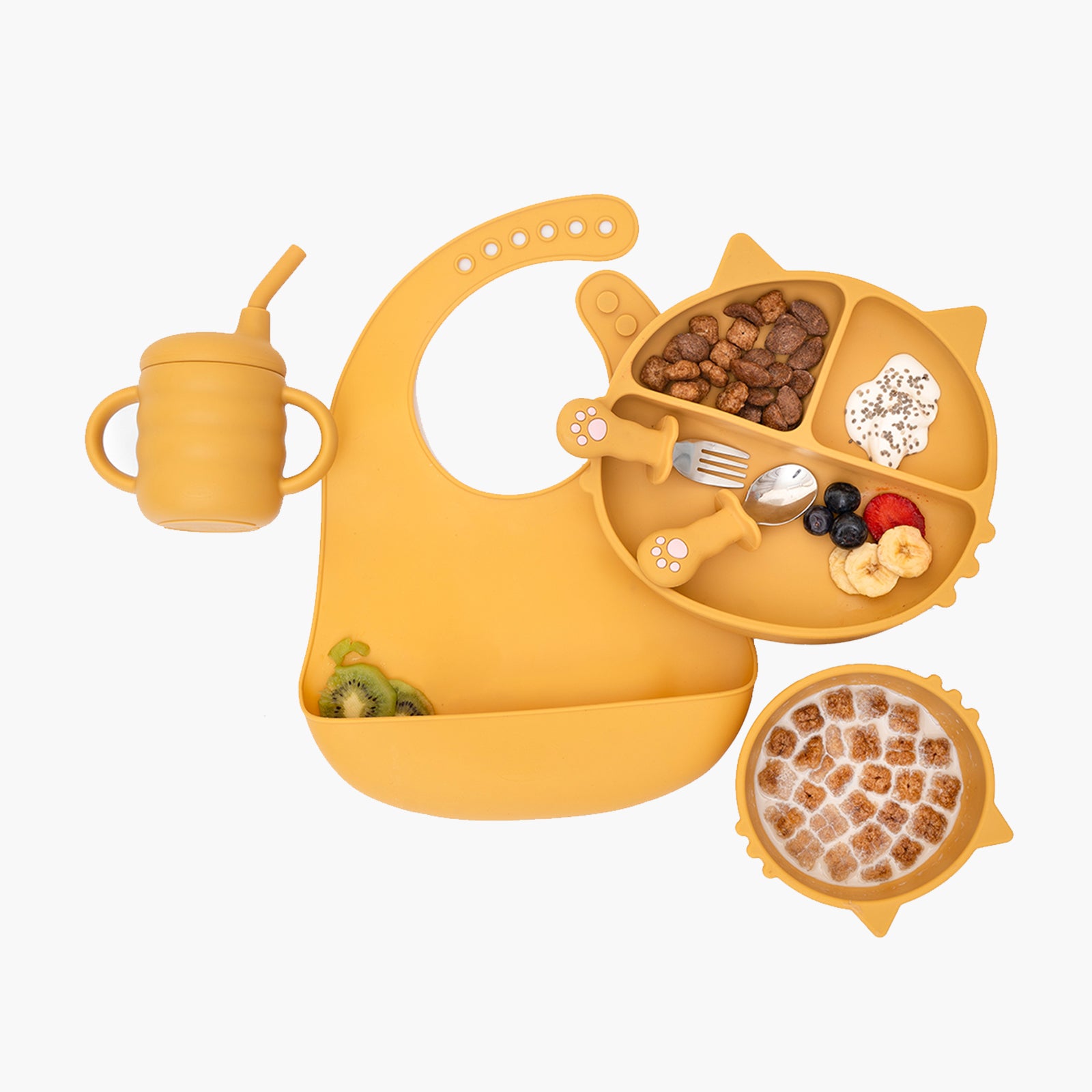 Your Baby’s First Fine Dining Set – 6pcs of Silicone Awesomeness