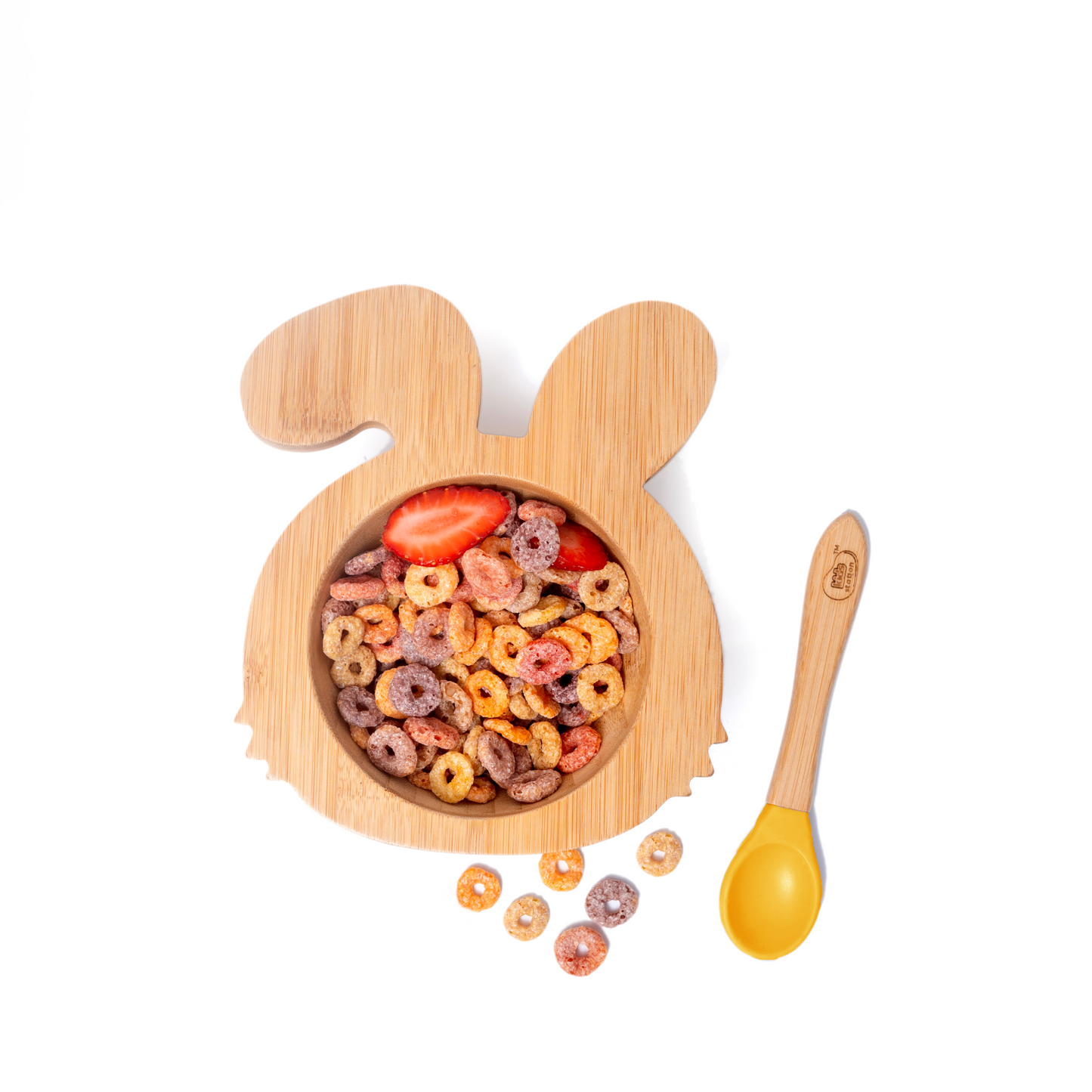 EcoBunny Bamboo Baby Tableware Set for Babies
