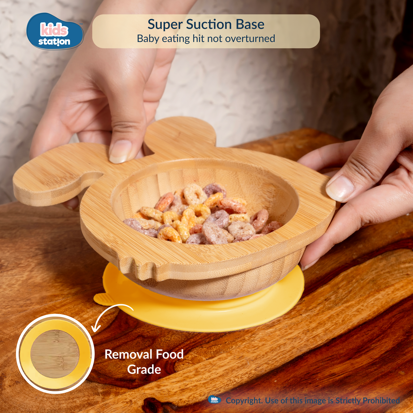 EcoBunny Bamboo Baby Tableware Set for Babies