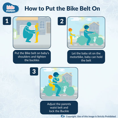 Two-Wheeler Safety Belt for Kids