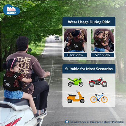 Two-Wheeler Safety Belt for Kids