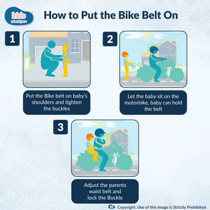 Two-Wheeler Safety Belt for Kids