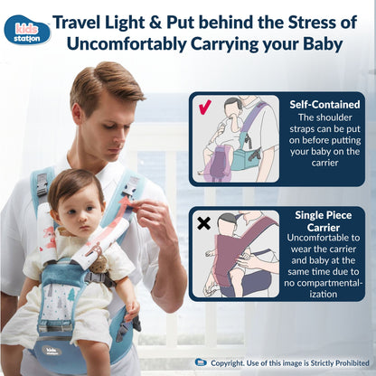 Ergo Baby 4-in-1 Cotton Baby Carrier