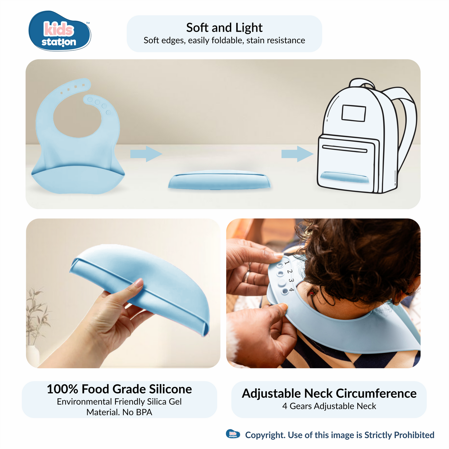 8-in-1 Whale Silicone Feeding Set for Babies