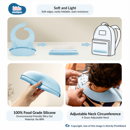 8-in-1 Whale Silicone Feeding Set for Babies