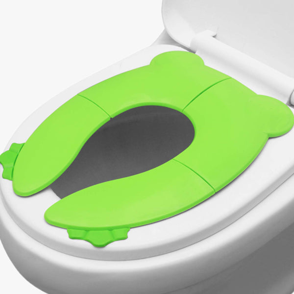 Kids Station Foldable Frog-Shaped Potty Seat – Cute, Comfortable & Safe for Toddlers