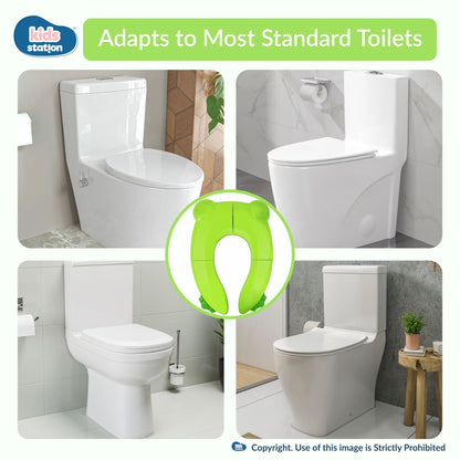 Foldable Frog-Shaped Potty Seat for Babies