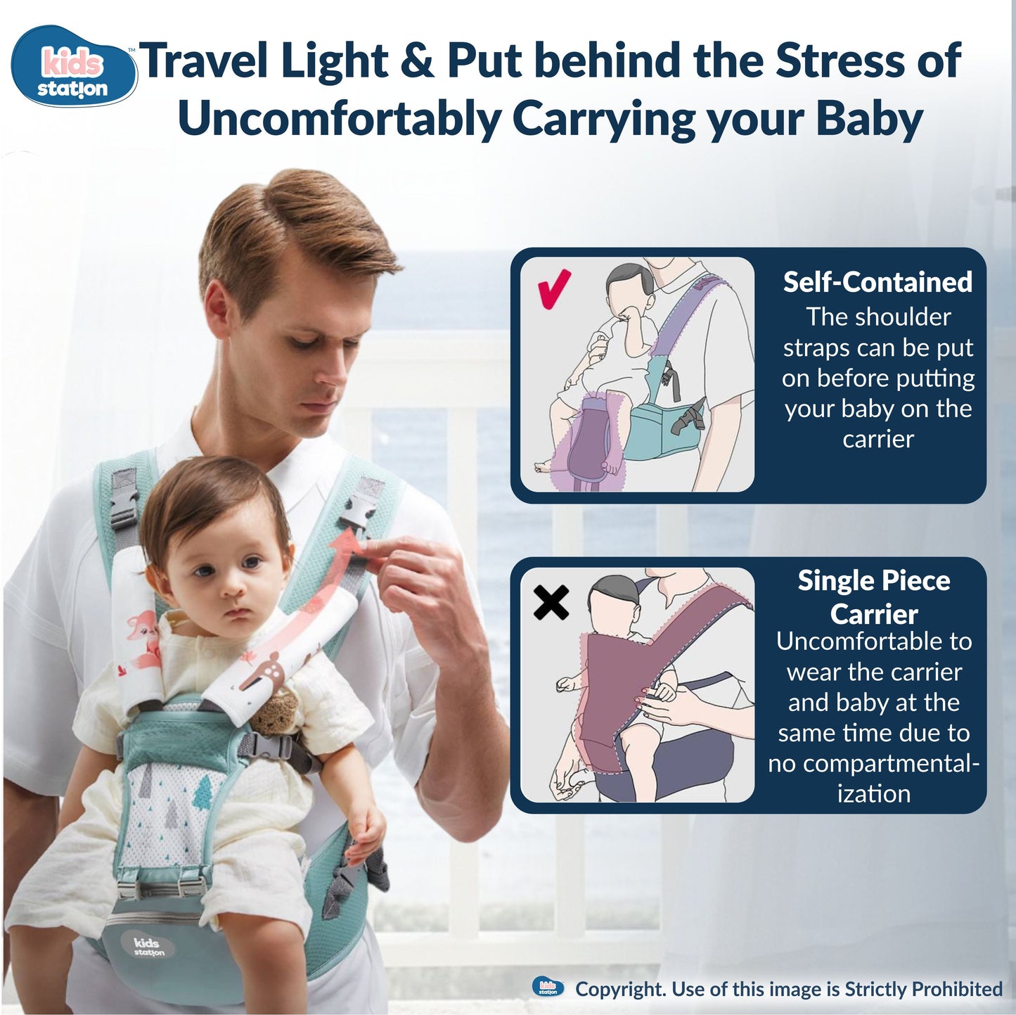 Ergo Baby 4-in-1 Cotton Baby Carrier