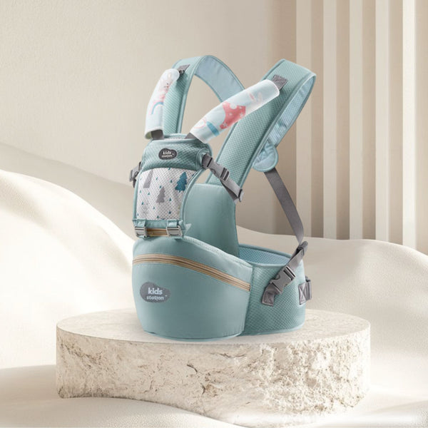 Kids Station Ergo Baby 4-in-1 Cotton Baby Carrier for New-born to Toddler