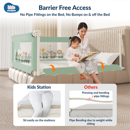 1-Side Foldable New Model Baby Bed Rail Guard