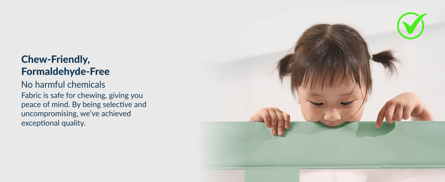 3-Side Foldable New Model Baby Bed Rail Guard