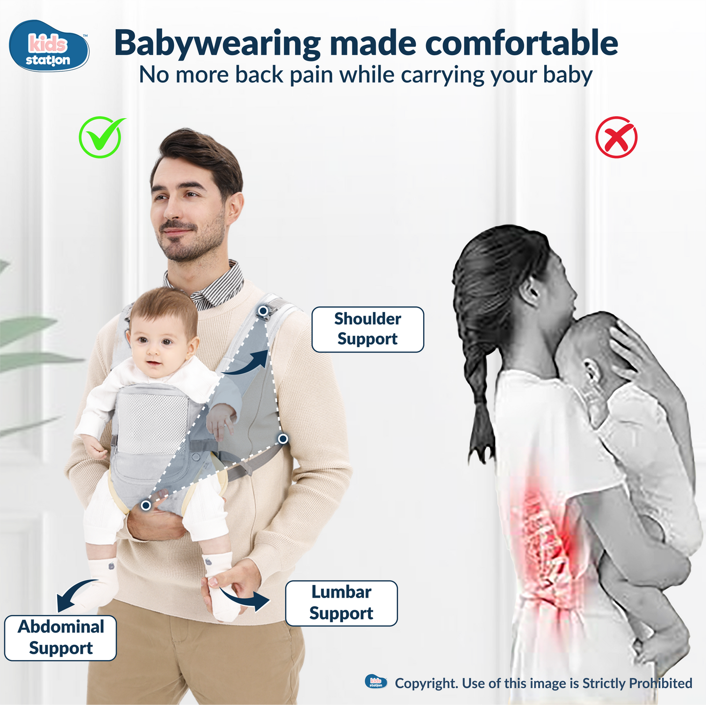 Cuddle Time 3-in-1 Baby Carrier for Infants
