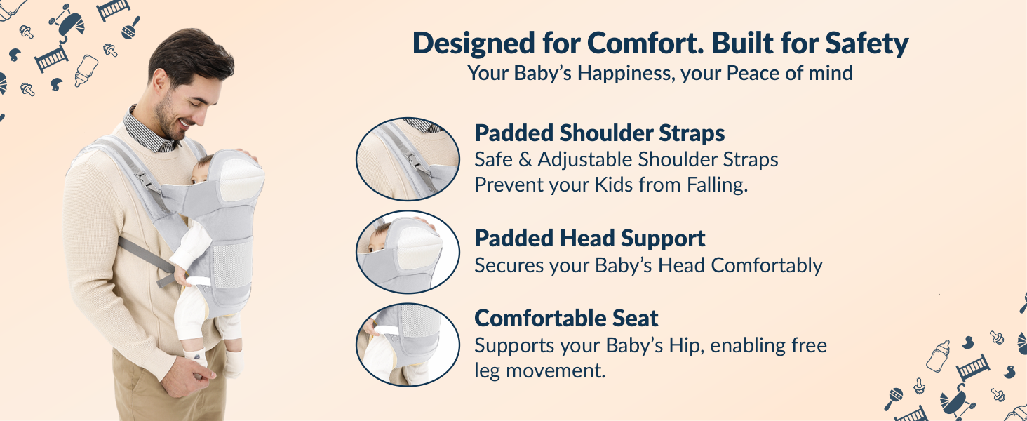 Cuddle Time 3-in-1 Baby Carrier for Infants