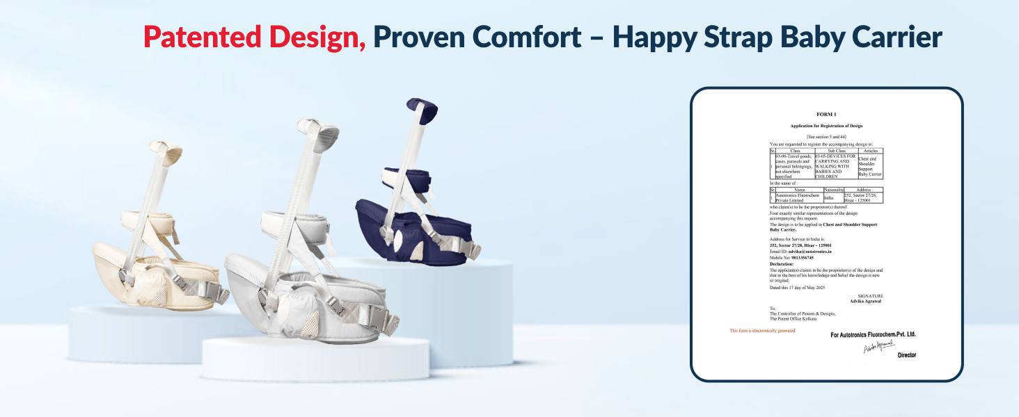 Happy Strap Ergonomic Baby Carrier