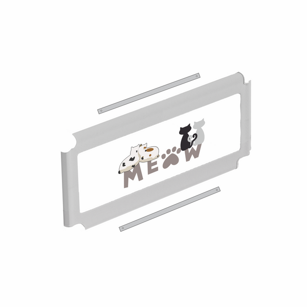Kids Station Baby Bed Rail Guard Size Change Parts Kit for New Model of Bed Rails