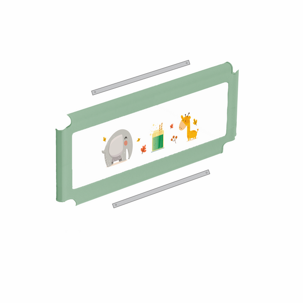 Kids Station Baby Bed Rail Guard Size Change Parts Kit for New Model of Bed Rails