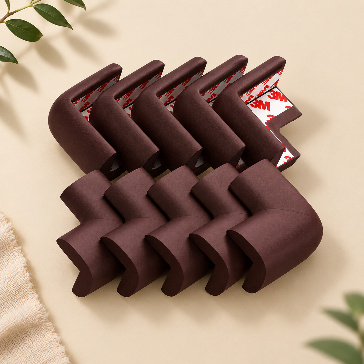 L-Shape NBR Corner Guards for Baby Safety
