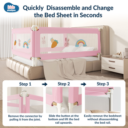 1-Side Foldable New Model Baby Bed Rail Guard