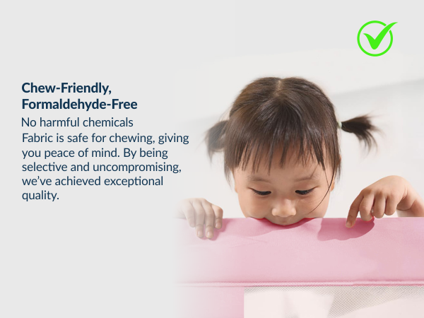 3-Side Foldable New Model Baby Bed Rail Guard