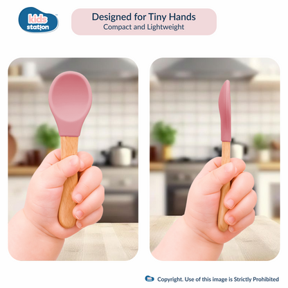 EcoBunny Bamboo Baby Tableware Set for Babies