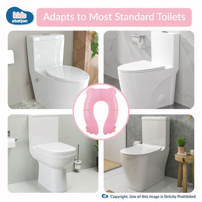 Foldable Frog-Shaped Potty Seat for Babies