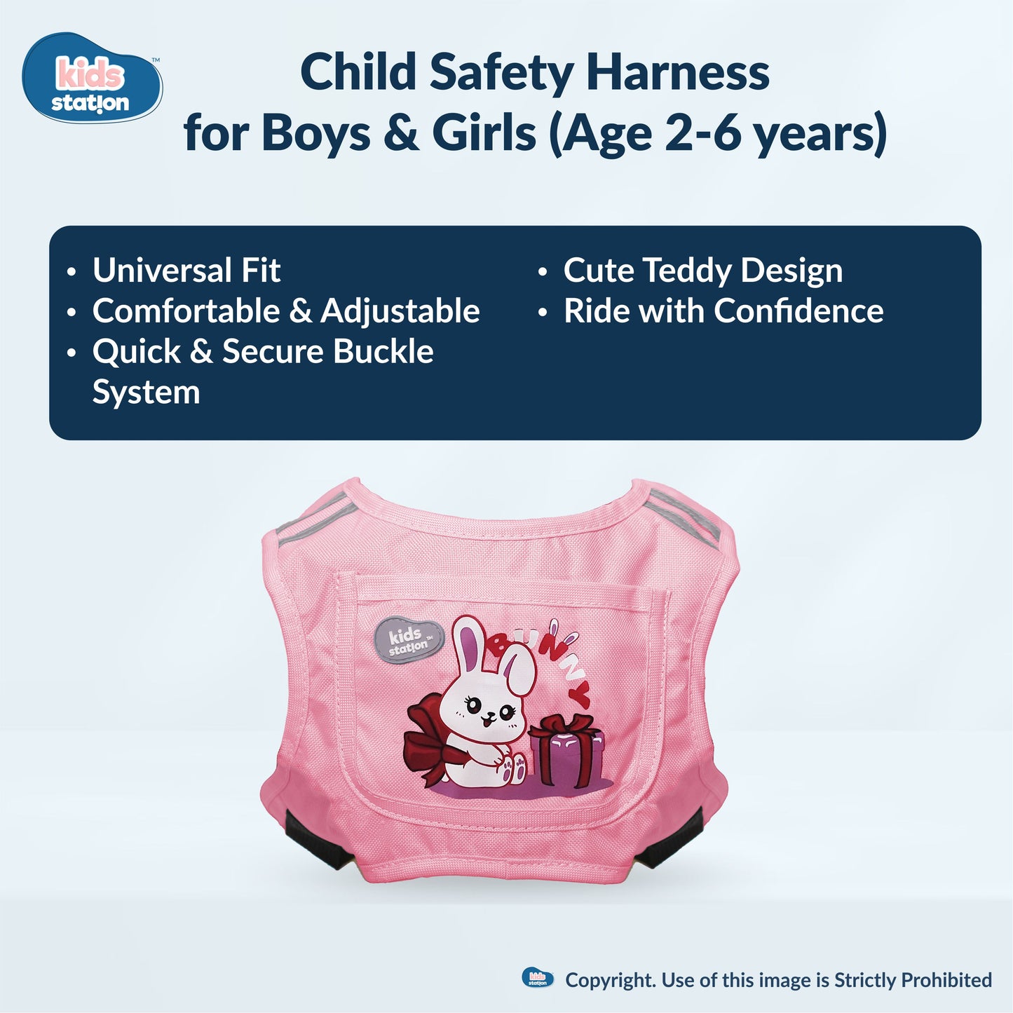 Two-Wheeler Safety Belt for Kids