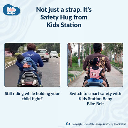 Two-Wheeler Safety Belt for Kids