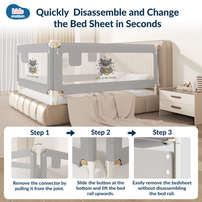 3 - side PREMIUM Bed Rail for New Model