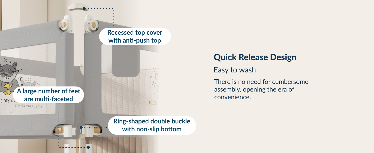 1 - side PREMIUM Bed Rail for New Model