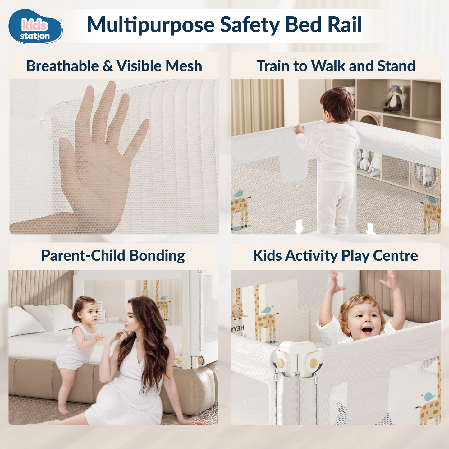 3 - side PREMIUM Bed Rail for New Model