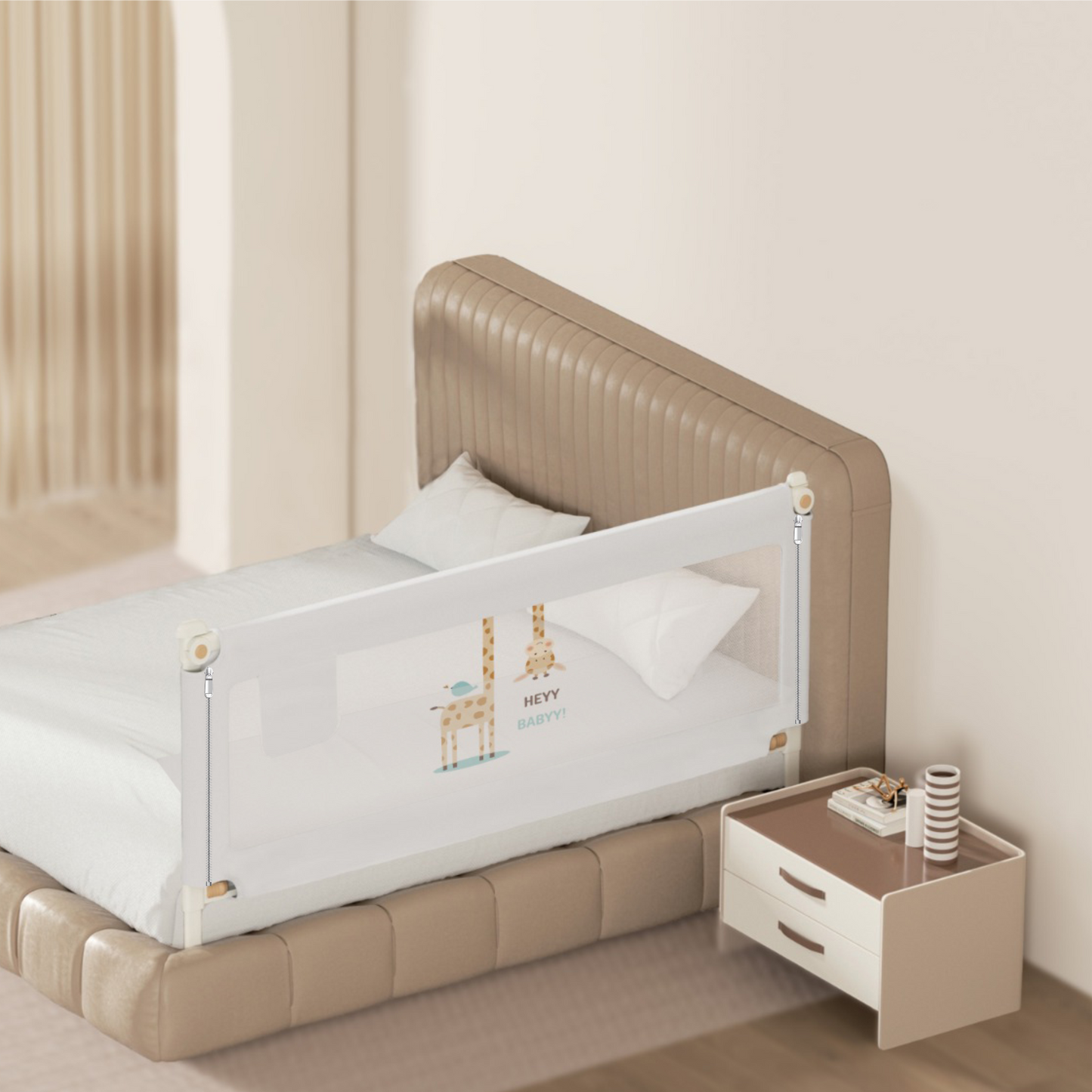 1 - side PREMIUM Bed Rail for New Model