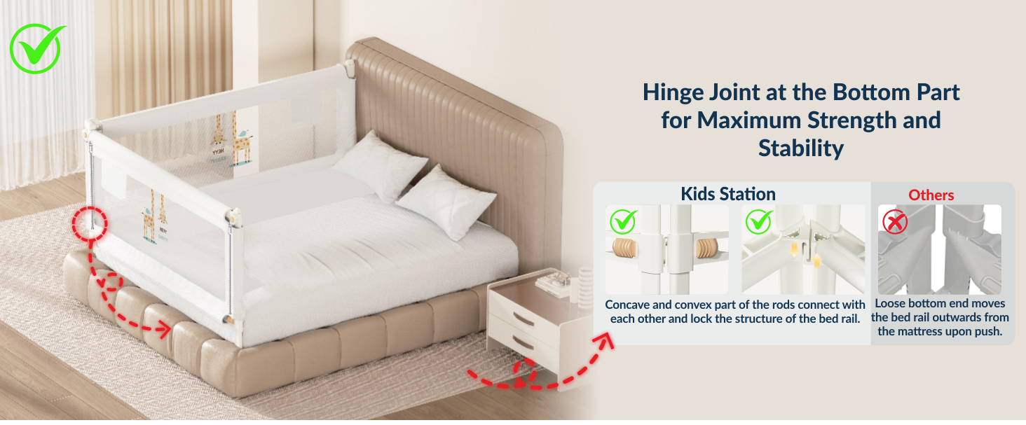 1 - side PREMIUM Bed Rail for New Model