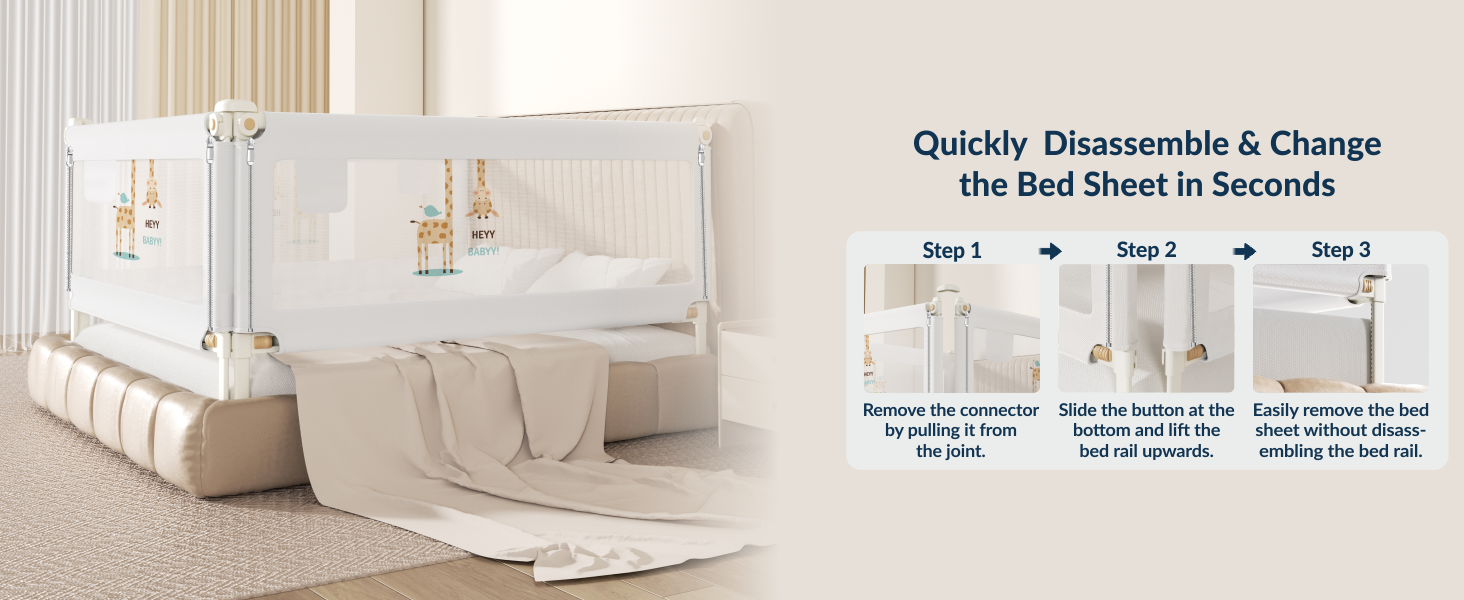 1 - side PREMIUM Bed Rail for New Model