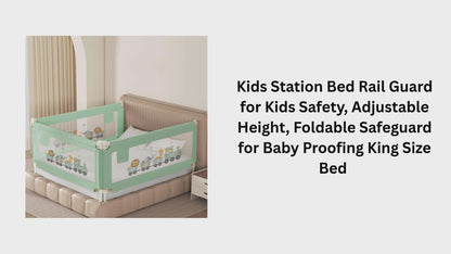 1-Side Foldable New Model Baby Bed Rail Guard