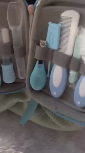 11-in-1 Baby Grooming Kit with EVA Case